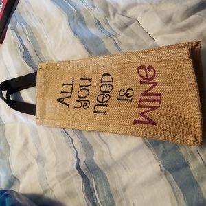 Nwot! All you need is wine bag